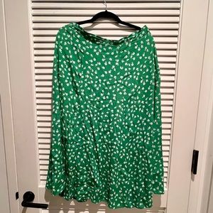 H&M Floral MIDI Skirt